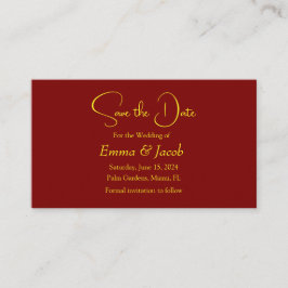 金ゴールドmandala日付カードを保存 エンクロージャーカード