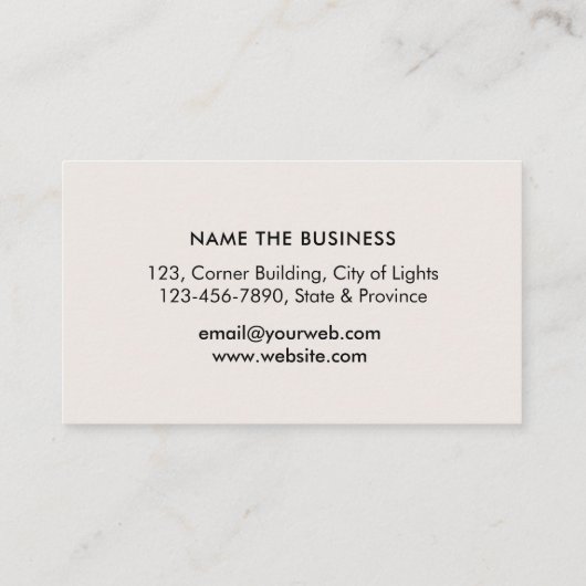 金ゴールドNIBローン署名業者ライター作家事業 名刺 (裏面)