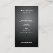 金ゴールドPineapple名刺 名刺 (裏面)