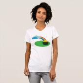 金ゴールドTシャツポット Tシャツ (正面フル)