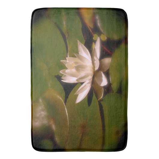 金スイレン バスマット (正面縦)