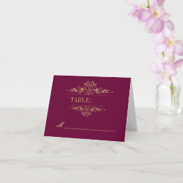 金スタイリッシュ枠の結婚置き場 カード