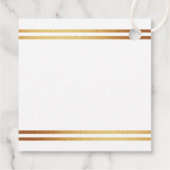 金スタイリッシュ箔聖パトリックの日1日 フェイバータグ (裏面)