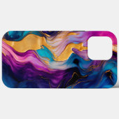 金スタイリッシュ鮮やか属液体金属1203号 Case-Mate iPhoneケース (裏面 (横))