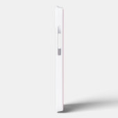 金ストライプ箔ダイヤモンド付きピンク色のダイヤモンド Case-Mate iPhoneケース (裏面 / 左)