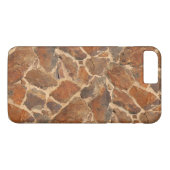 金ストーンウォール暖かいパターン Case-Mate iPhoneケース (裏面(横))