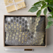 金スネークスキンパターン 薄葉紙 (ギフト)