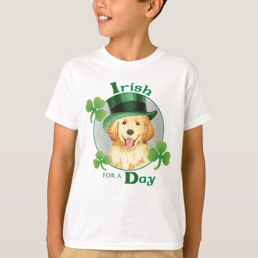 金セントパトリックの日 Tシャツ (正面)