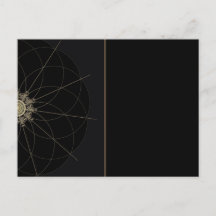 金ダイヤルのSteampunkのフラクタルの曼荼羅