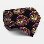金チェシャー猫のタイ ネクタイ (ロール)