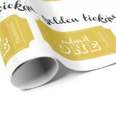 金チケット ラッピングペーパー (ロールコーナー)