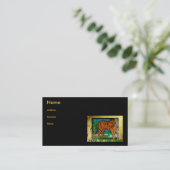 金トラ 名刺 (スタンド正面)