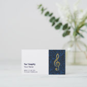 金ト音記号 名刺 (スタンド正面)