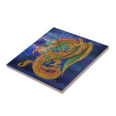 金ドラゴン タイル (側面)