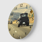 金ハイウェーの時計 ラージ壁時計 (傾斜)