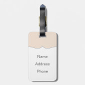 金バラ ラゲッジタグ (裏面縦)