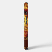 金パーソナライズされたお洒落の秋の森 Case-Mate iPhoneケース (裏面 / 左)