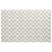 金パーソナライズされたの名点とトンボ ファブリック (ヤード)