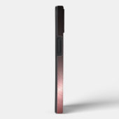 金パーソナライズされた属チタン青銅ラジアルテクスチャ Case-Mate iPhoneケース (裏面 / 右)