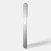 金パーソナライズされた属銀モノグラム Case-Mate iPhoneケース (裏面 / 右)