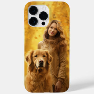 金パーソナライズされた料の最高のレトリーバー犬のママ Case-Mate iPhone 14 PRO MAXケース