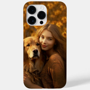 金パーソナライズされた料の最高のレトリーバー犬のママ Case-Mate iPhone 14 PRO MAXケース