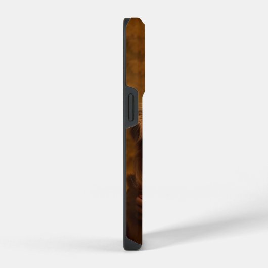 金パーソナライズされた料の最高の取得者の犬のママ iPhoneケース (右側面)