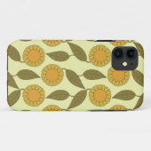 金ヒマワリパターンiPhone 5の箱 Case-Mate iPhoneケース (裏面(横))