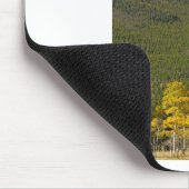 金ピーク眺めは憧れます マウスパッド (コーナー)