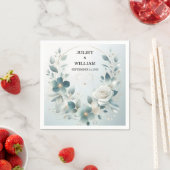 金ファンシー属グラムシャイニーハイエンドシルバー結婚ズ スタンダードカクテルナプキン (インサイチュ)