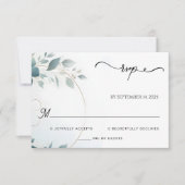 金ファンシー属グラムシャイニーハイエンドシルバー結婚ズ 出欠カード (正面)