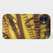 金フィルム映画巻き枠 Case-Mate iPhoneケース (裏面(横))