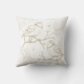 金フィンチ クッション (裏面)