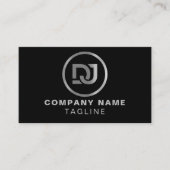 金フェイクモダン属ミニマクールリスト 名刺 (正面)