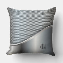 金フェイク属カスタムモノグラム装飾用クッション