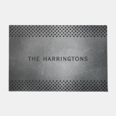 金フェイク属名前をカスタムするドアマット ドアマット (正面)