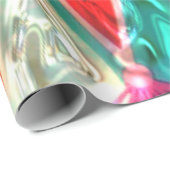 金フェイク属球パターン光沢ラッピング紙 ラッピングペーパー (ロールコーナー)