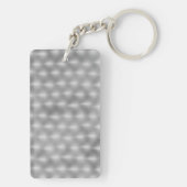 金フェイク属 – つや消し鋼 キーホルダー (裏面)