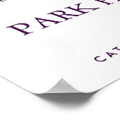 金フェイク箔の結婚ポスター |一覧カスタム表示 ポスター (角)