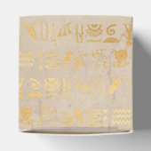 金フェイク箔エジプトをテーマにしたパーティーの好意ボックス フェイバーボックス (上部)