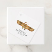 金フェイク箔エジプトをテーマにしたパーティー フェイバータグ (インサイチュ)