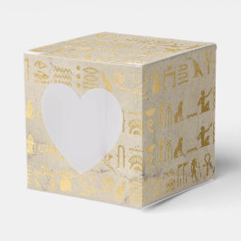 金フェイク箔エジプトをテーマにしたパーティー フェイバーボックス