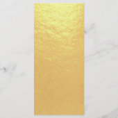 金フェイク箔エレガント書黒文字 メニュー (裏面)