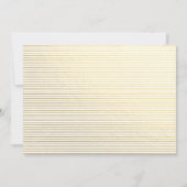 金フェイク箔エレガント科 案内状 (裏面)