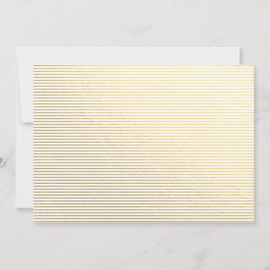 金フェイク箔エレガント科 案内状 (裏面)