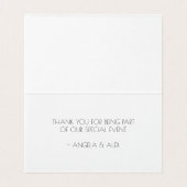 金フェイク箔テクスチャーとブラックストライプありがとう (内部フラット)