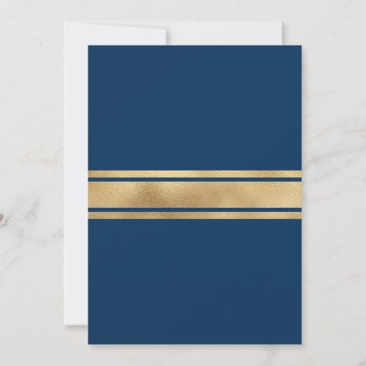 金フェイク箔フレームシーズンのグリーティングフォト シーズンカード (裏面)