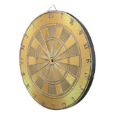 金フェイク箔メタリックシンプルエレガント ダーツボード (正面右)