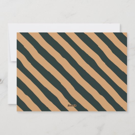 金フェイク箔ラヴエレガントピース写真 |緑 シーズンカード (裏面)