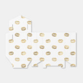 金フェイク箔リップスティック用化粧箱 フェイバーボックス (折り畳みなし)